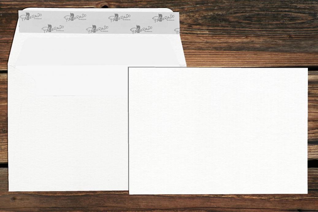 Briefhüllen mit Seidenfutter B6 125x176 mm Haftklebend Weiß gerippt 100 g/qm